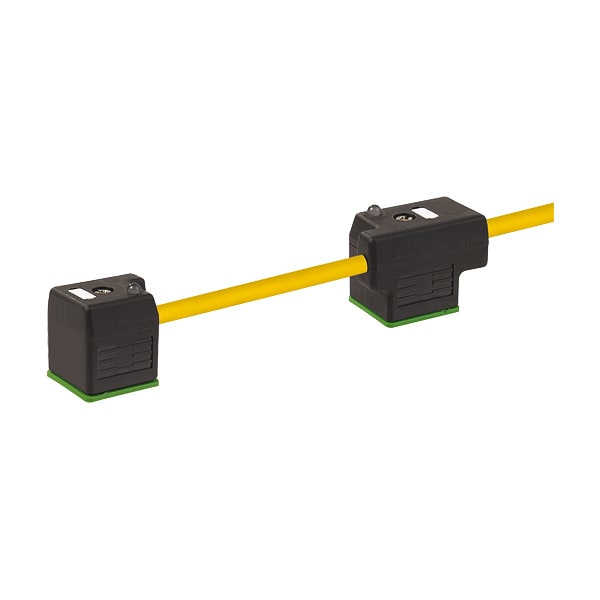 Murrelektronik M8 male Y-distributor / M8 female 0 Degree, PUR 3x0.25 bk UL/CSA+drag chain 7000-58021-0170500 - main